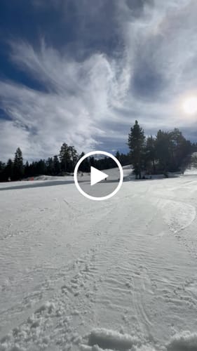 Customer video review of Men's Black Workwear Style Built-in Belt Super Baggy Snow Bibs