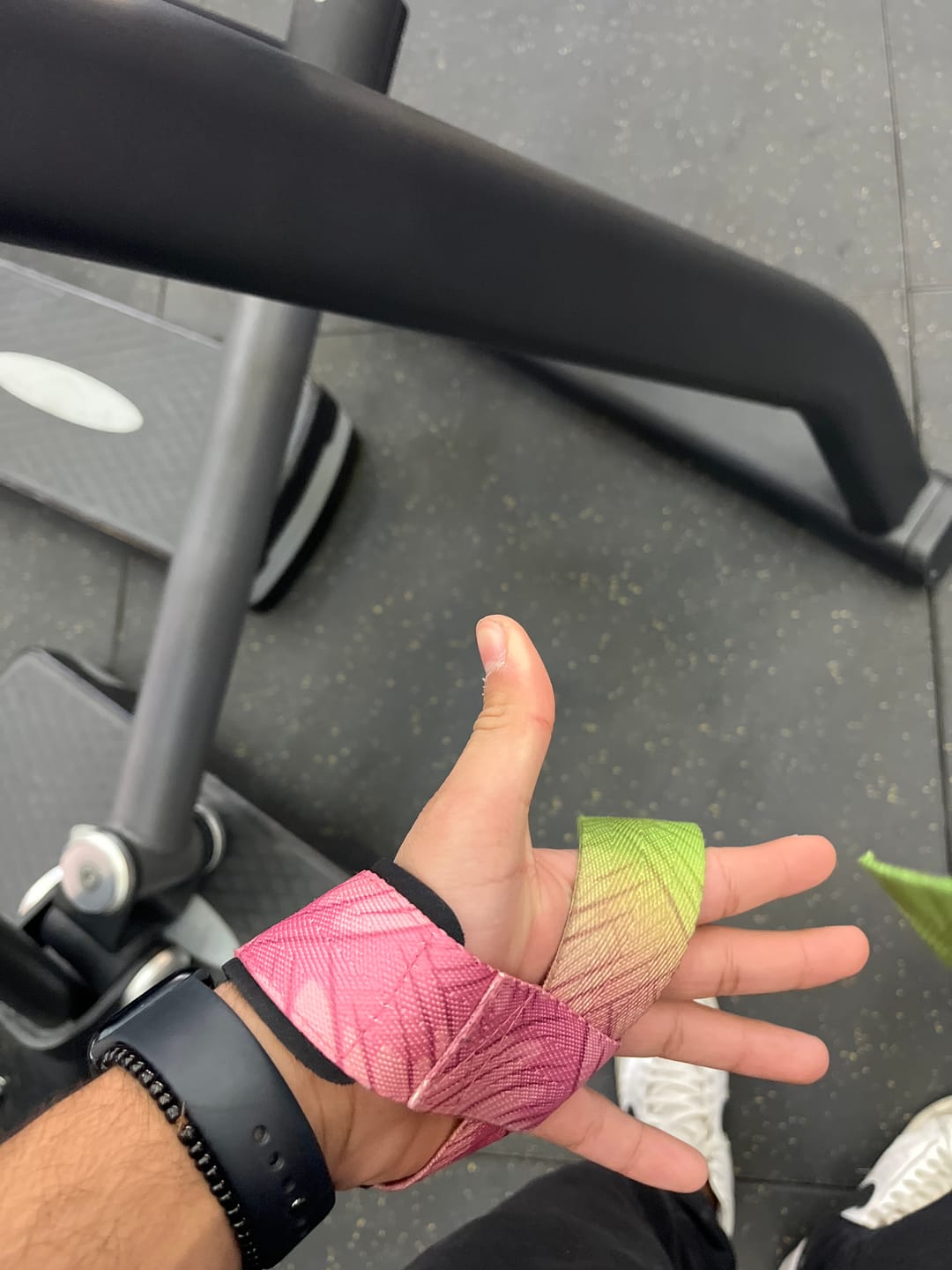 Customer photo review of Love Lifting Straps