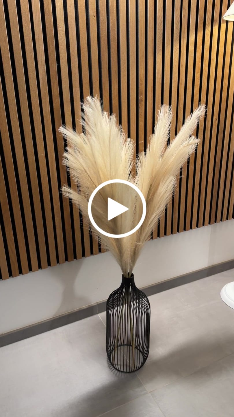 Customer video review of Pampas 110cm (3 tiges)- Beige