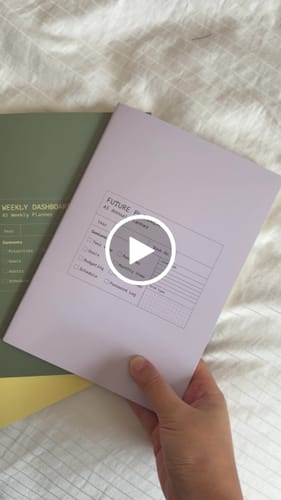 Customer video review of Planners Kit