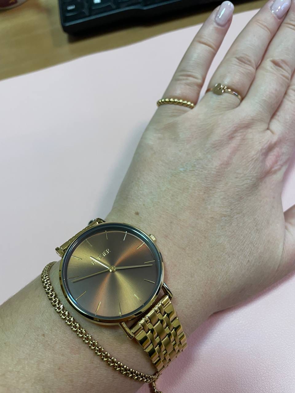 Customer photo review of Liz Ring