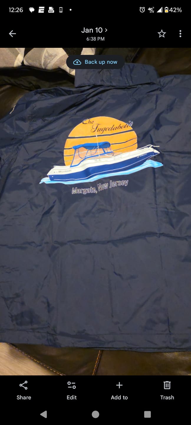 Customer photo review of Custom Columbia Glennaker Lake™ II Rain Jacket