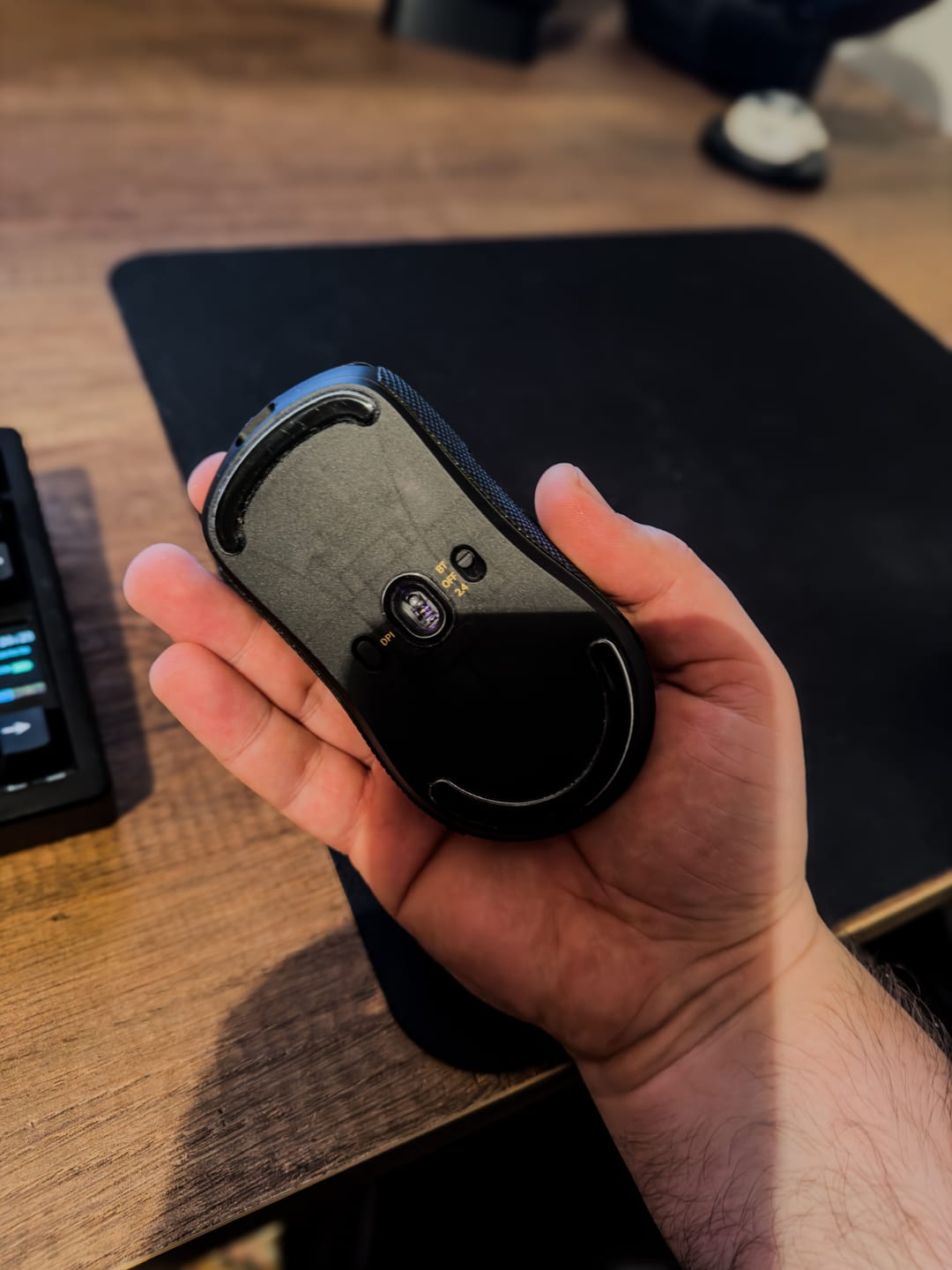 Customer photo review of Chilkey Glacier LW 8K Wireless Mouse
