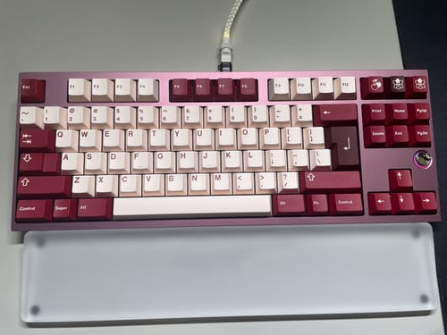 Customer photo review of Neo80 Cu Custom Mechanical Keyboard