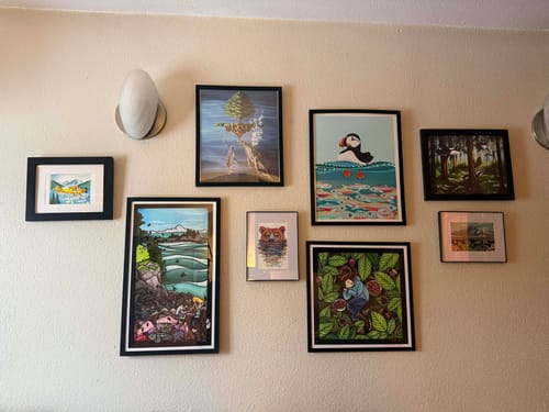 Customer photo review of 8x10 Giclee Fine Art Prints