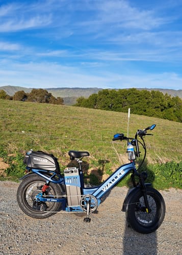 Customer photo review of 2026 WALLKE H7 Ultra Step-Thru |  Off-grid PowerStorage E-Bike
