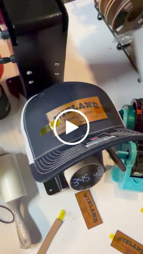 Customer video review of DuoForge Automatic Dual-Heat platen Cap Heat Press