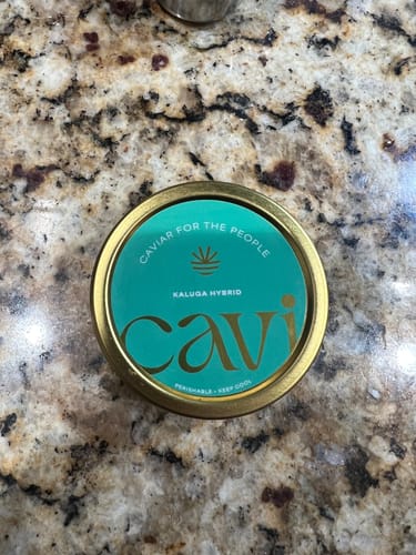 Customer photo review of Kaluga Hybrid Caviar