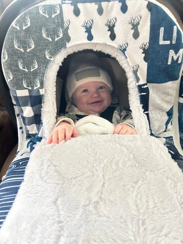 Customer photo review of Winter Cover - Little Man Blue