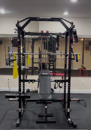 Customer photo review of K6-2.0 Ultra All-in-One Power Rack Functional Trainer (UPGRADED)