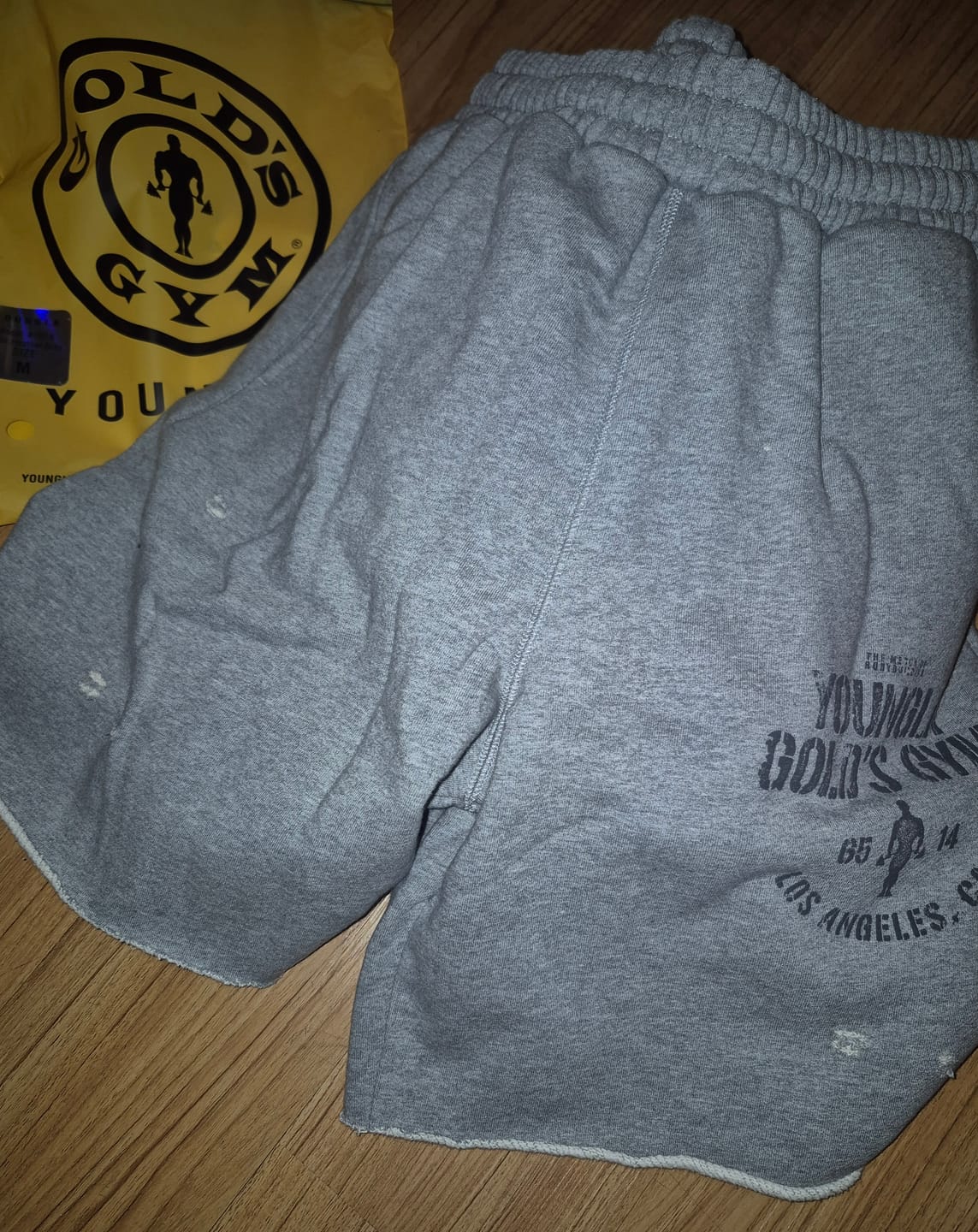 Customer photo review of 1014 - Gold's Iron Legacy Shorts