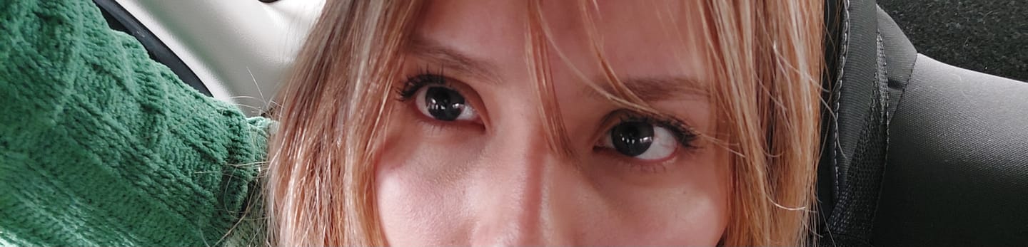 Customer photo review of Americano Gray Prescription Colored Contact Lenses