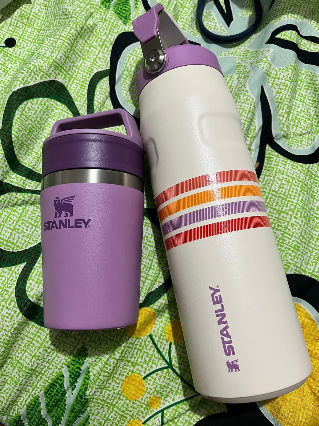 Customer photo review of Stanley Iceflow™ Aerolight Flip Straw Varsity | 709ML