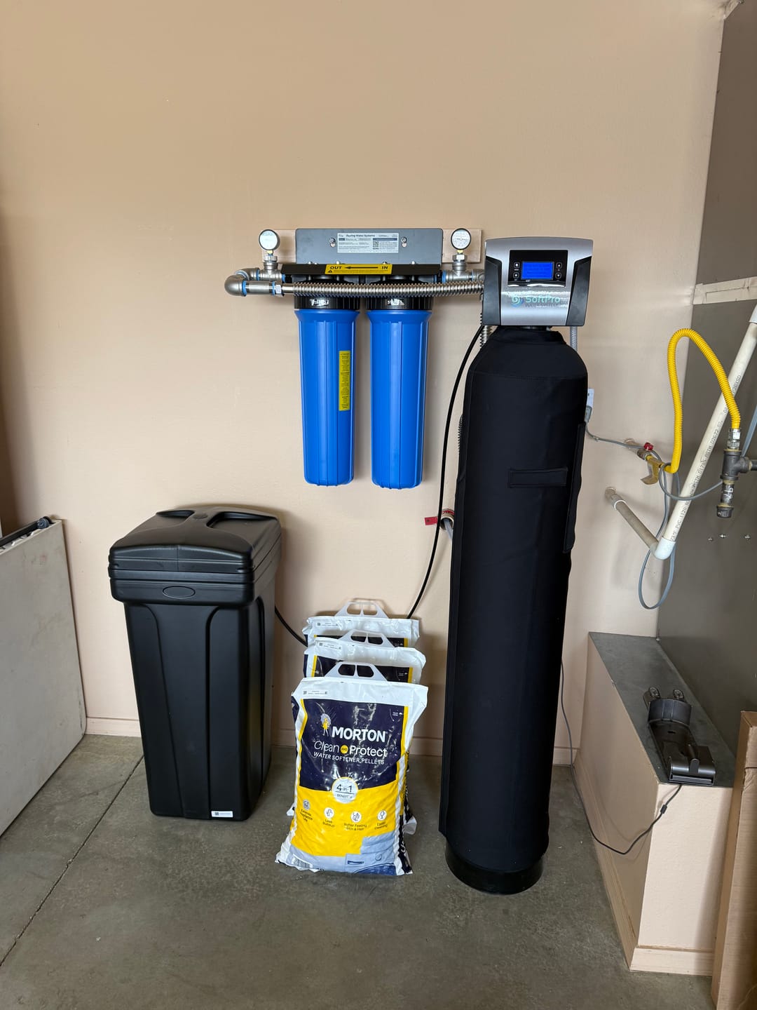 Customer photo review of SoftPro® Elite HE Water Softener for City Water (Best Seller & Lifetime Warranty)