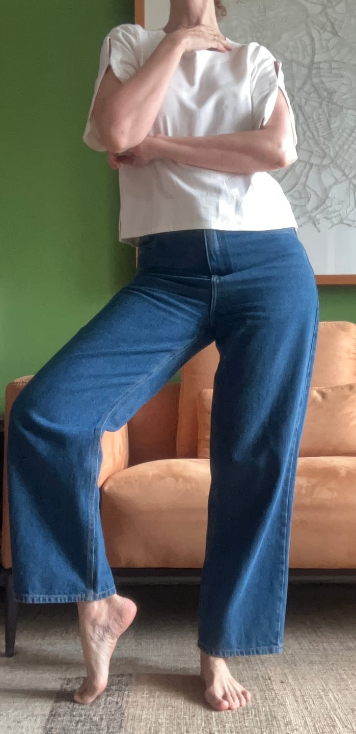 Customer photo review of Blusa Tulipa Off White