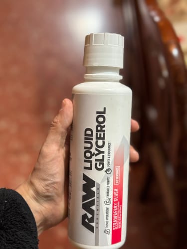 Customer photo review of RAW LIQUID GLYCEROL 32 SERV