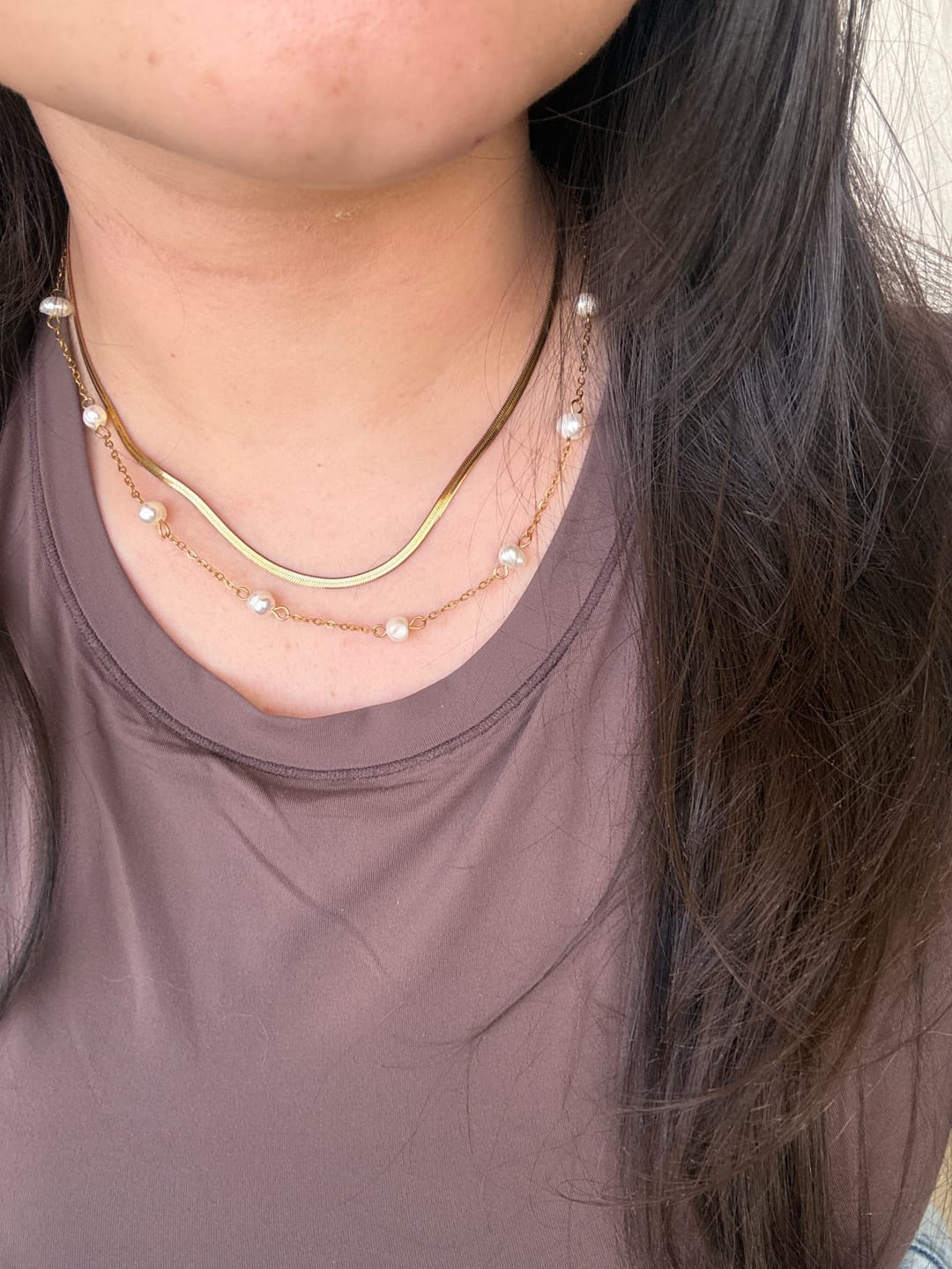Customer photo review of Laney Necklace (Bundle)