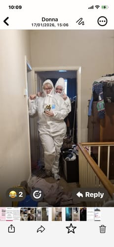 Customer photo review of Genie Grease Be Gone