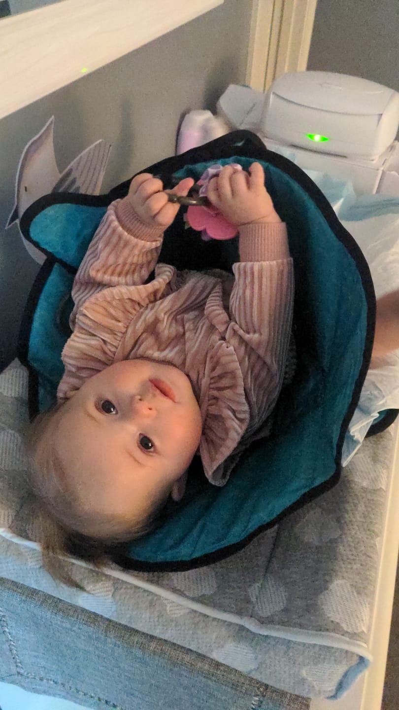 Customer photo review of Playtime Changing Pad™ - Excursion Edition