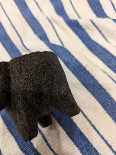 Customer photo review of Mini Pig Molcajete - Authentic Mexican Stone Mortar & Pestle
