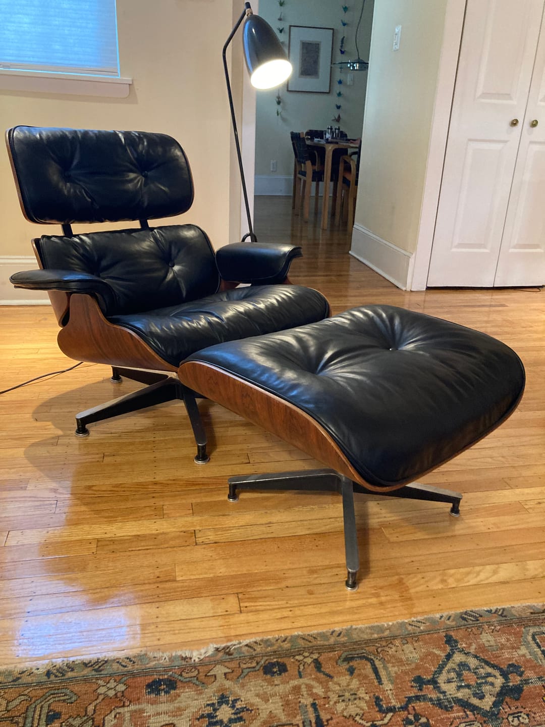 Customer photo review of Full Replacement of Eames Lounge Chair Cushions Including Arms and Ottoman