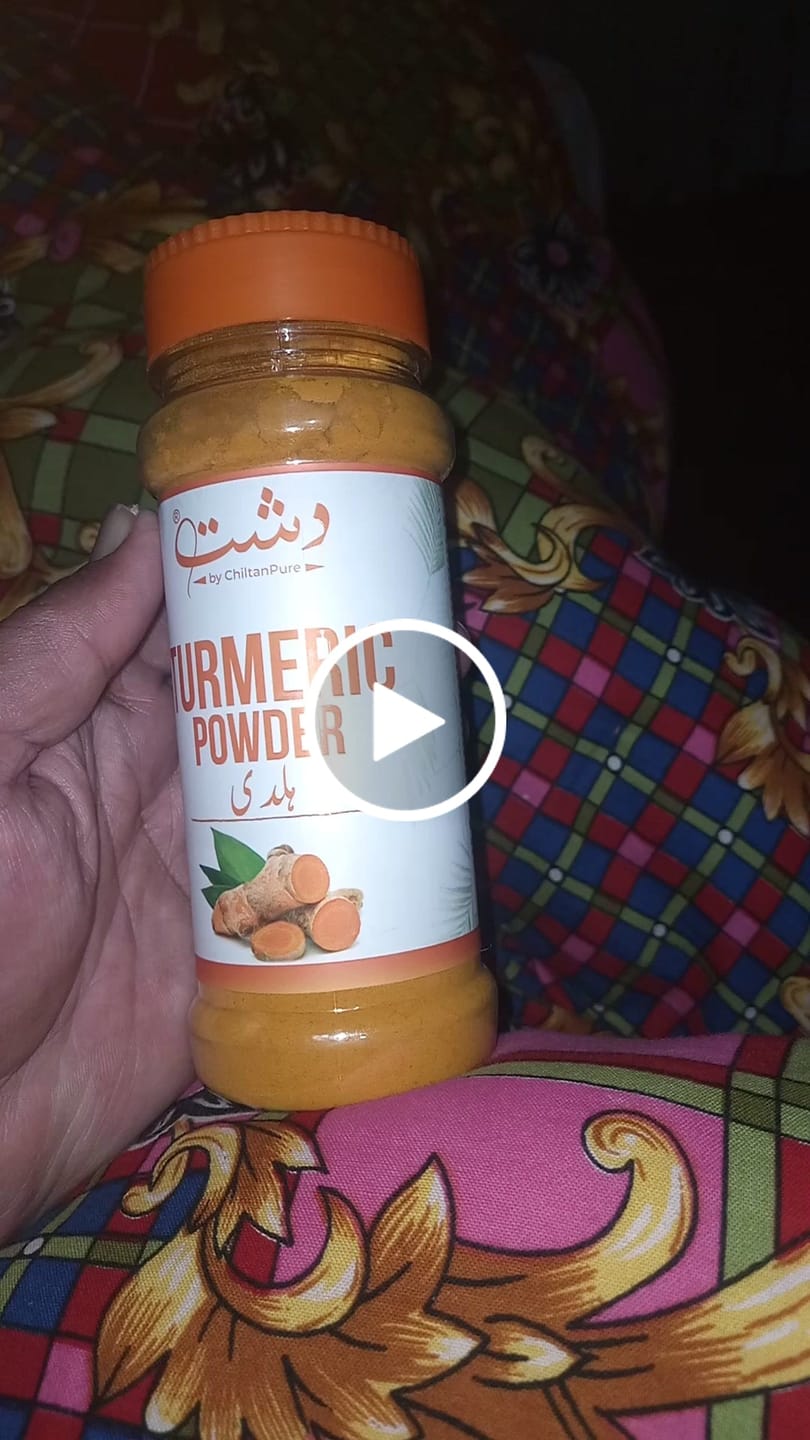 Customer video review of Turmeric Powder - Golden Spice for Health and Flavor