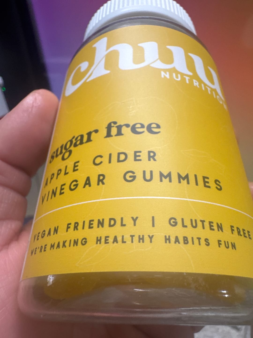 Customer photo review of Apple Cider Vinegar Gummies with The Mother | Sugar Free
