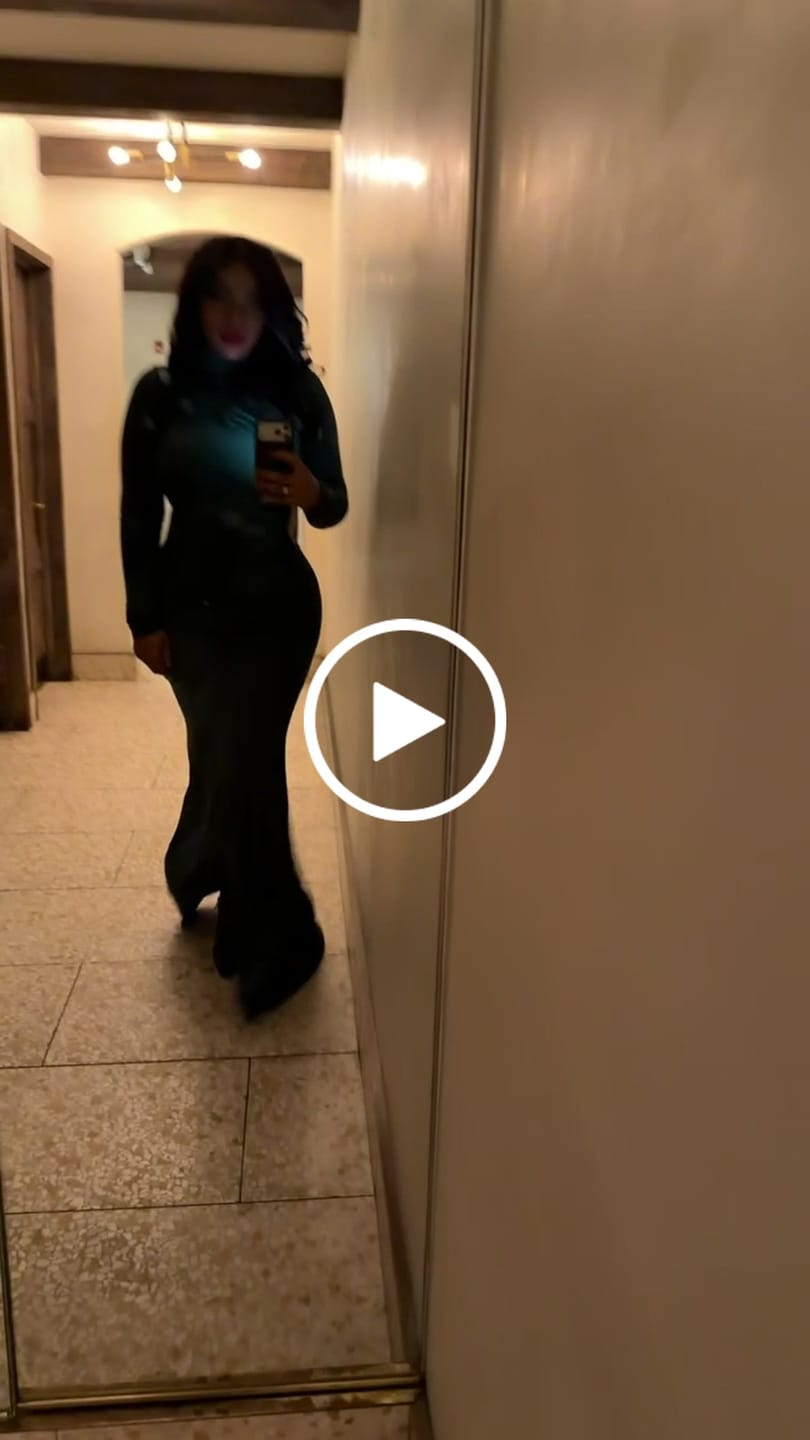 Customer video review of "SILHOUETTE SYMPHONY" DRESS
