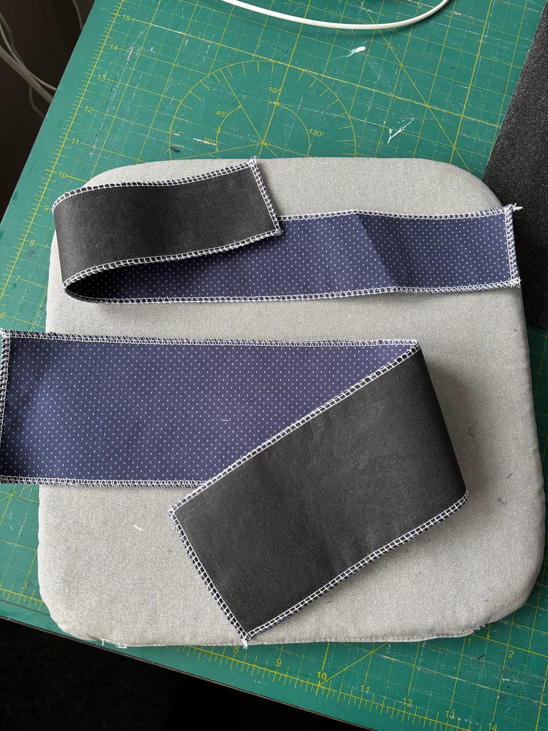 Customer photo review of Black Iron on Interfacing - Medium Weight