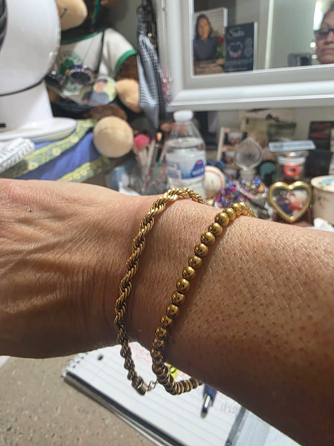 Customer photo review of Rope Link Bracelet Set