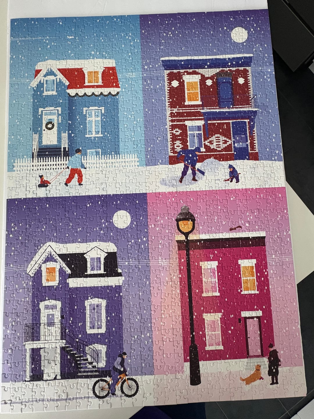 Customer photo review of Snowy in Montreal