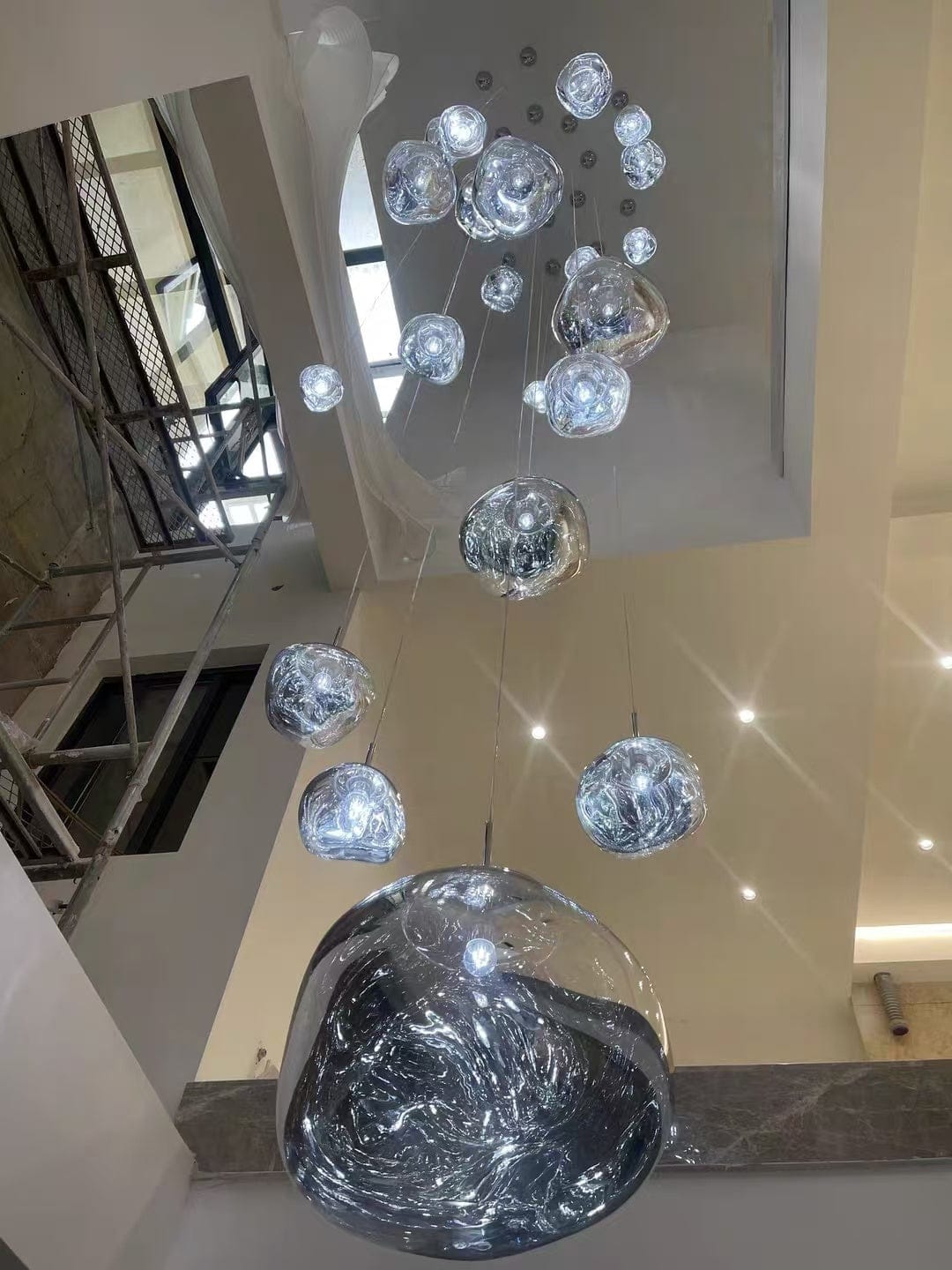 Customer photo review of Tambora Lava Pendant Light, Bulb Version