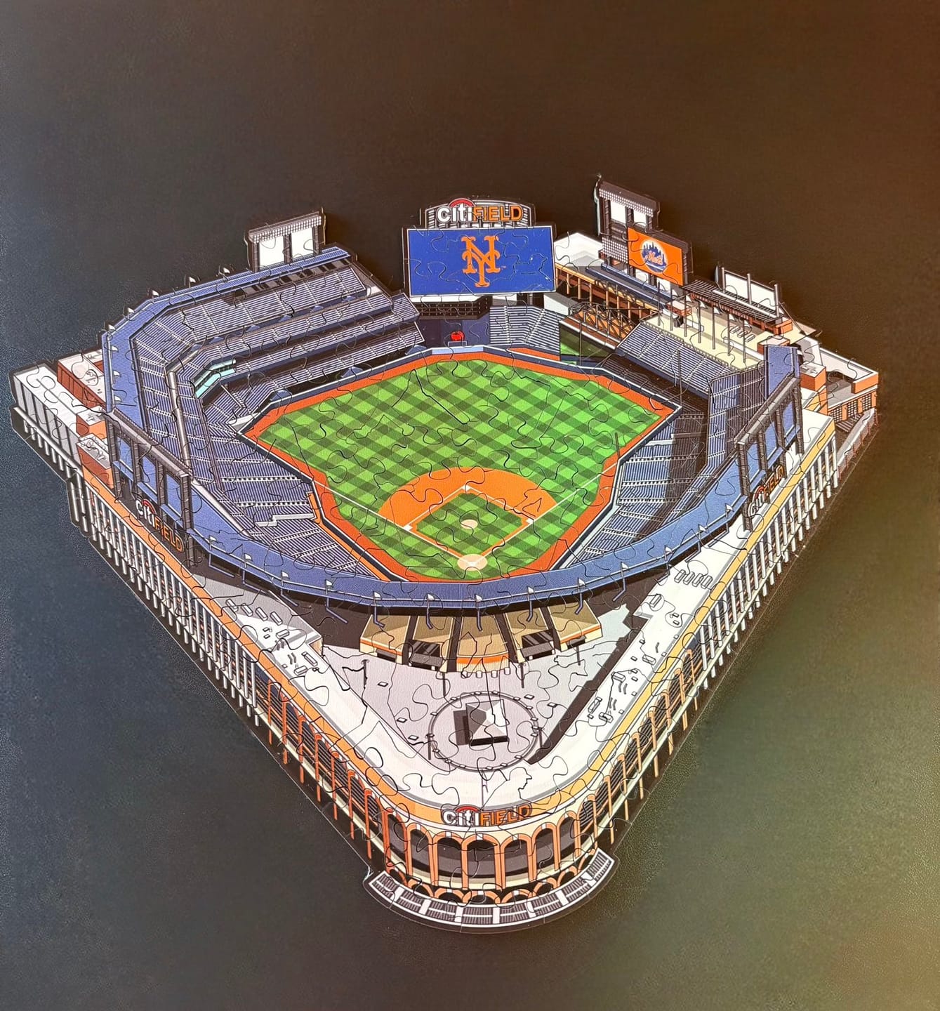 Customer photo review of New York Mets™ Citi Field Stadium - Wooden Puzzle