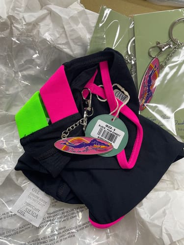 Customer photo review of IBIZA ONE PIECE || Black|Pink Sorbet
