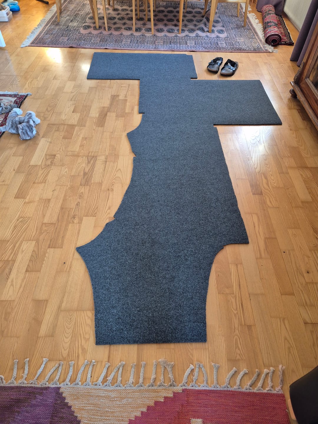 Customer photo review of Caravan-matta 152 cm, metervara