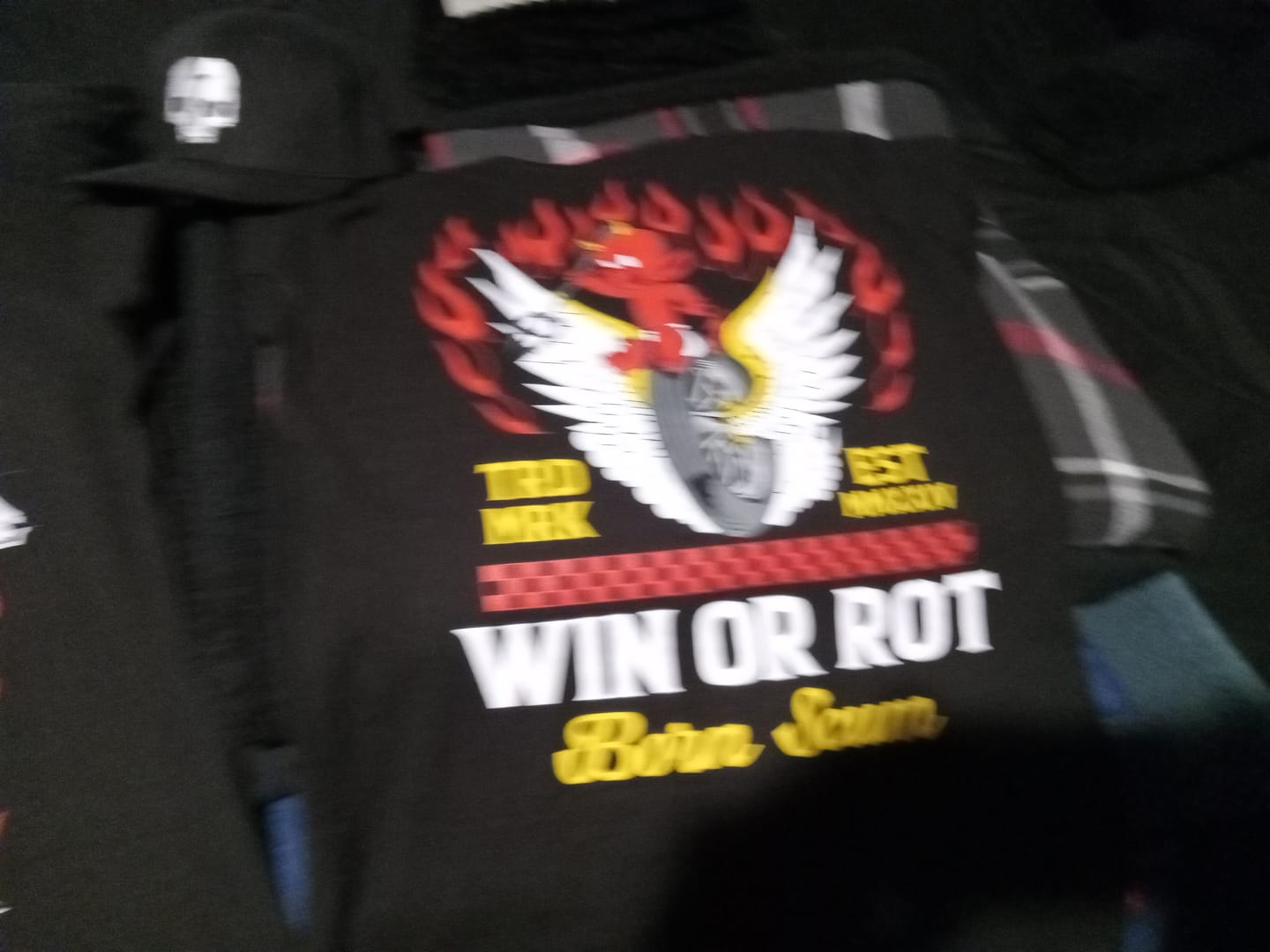 Customer photo review of VICTORY T-SHIRT