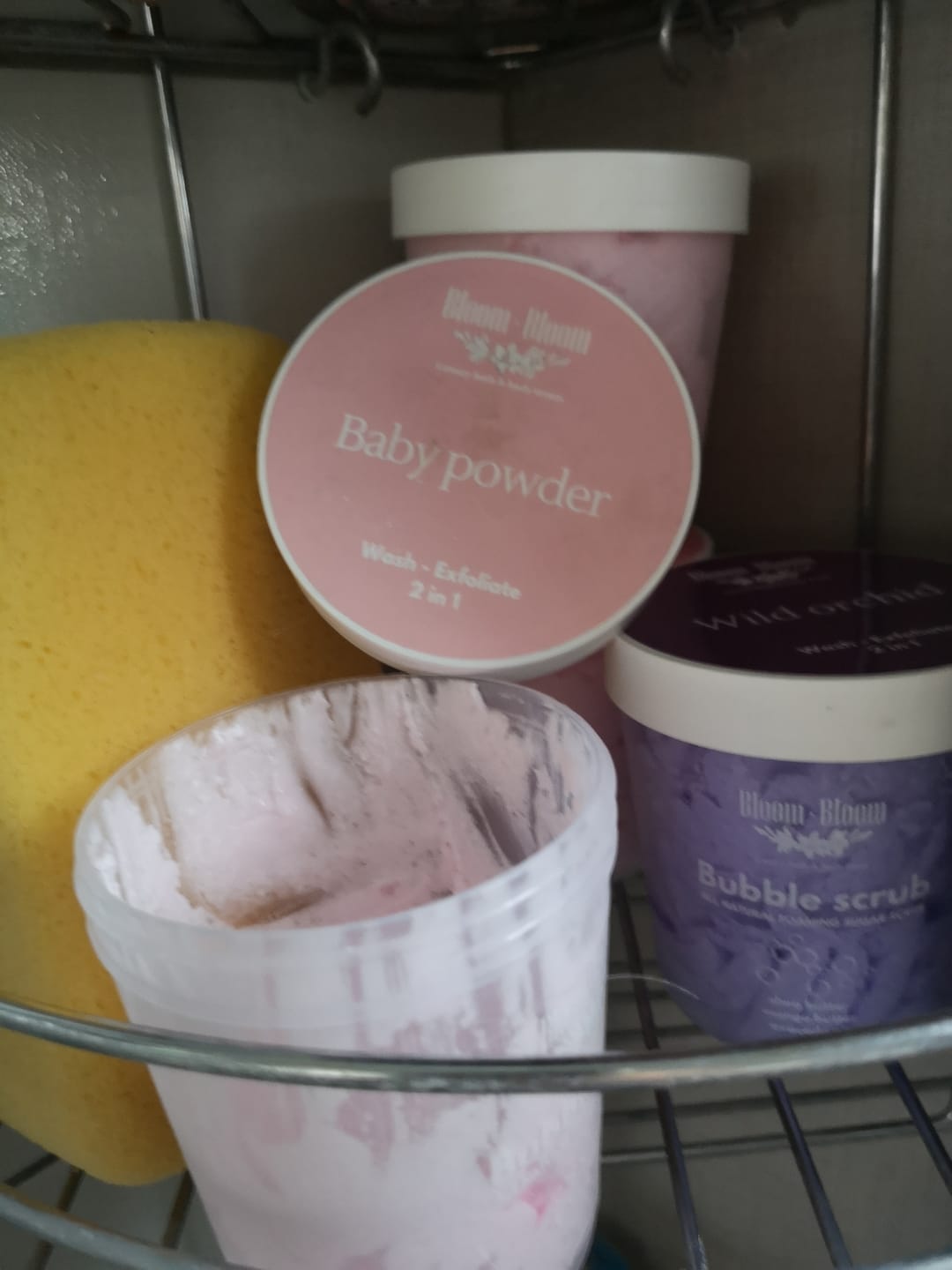 Customer photo review of Έλαιο χεριών και σώματος Baby Powder