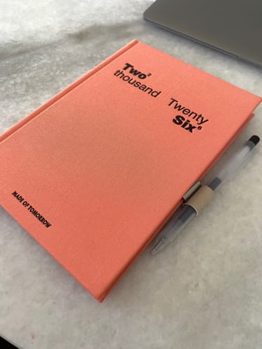 Customer photo review of 2026 A5 Weekly Diary - Classic