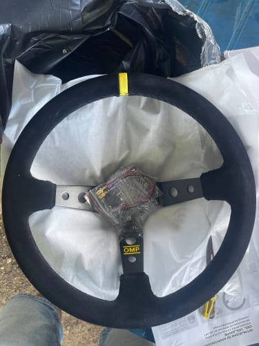 Customer photo review of Aftermarket Corsica Steering Wheel 350mm