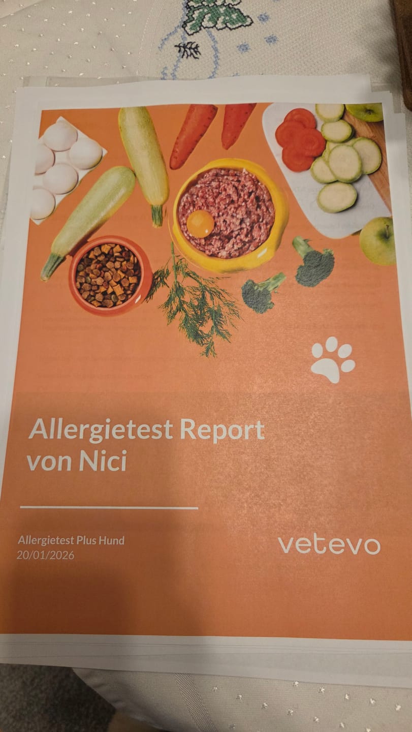 Customer photo review of Allergietest Plus Hund