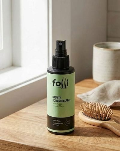 Customer photo review of Hair Growth Spray