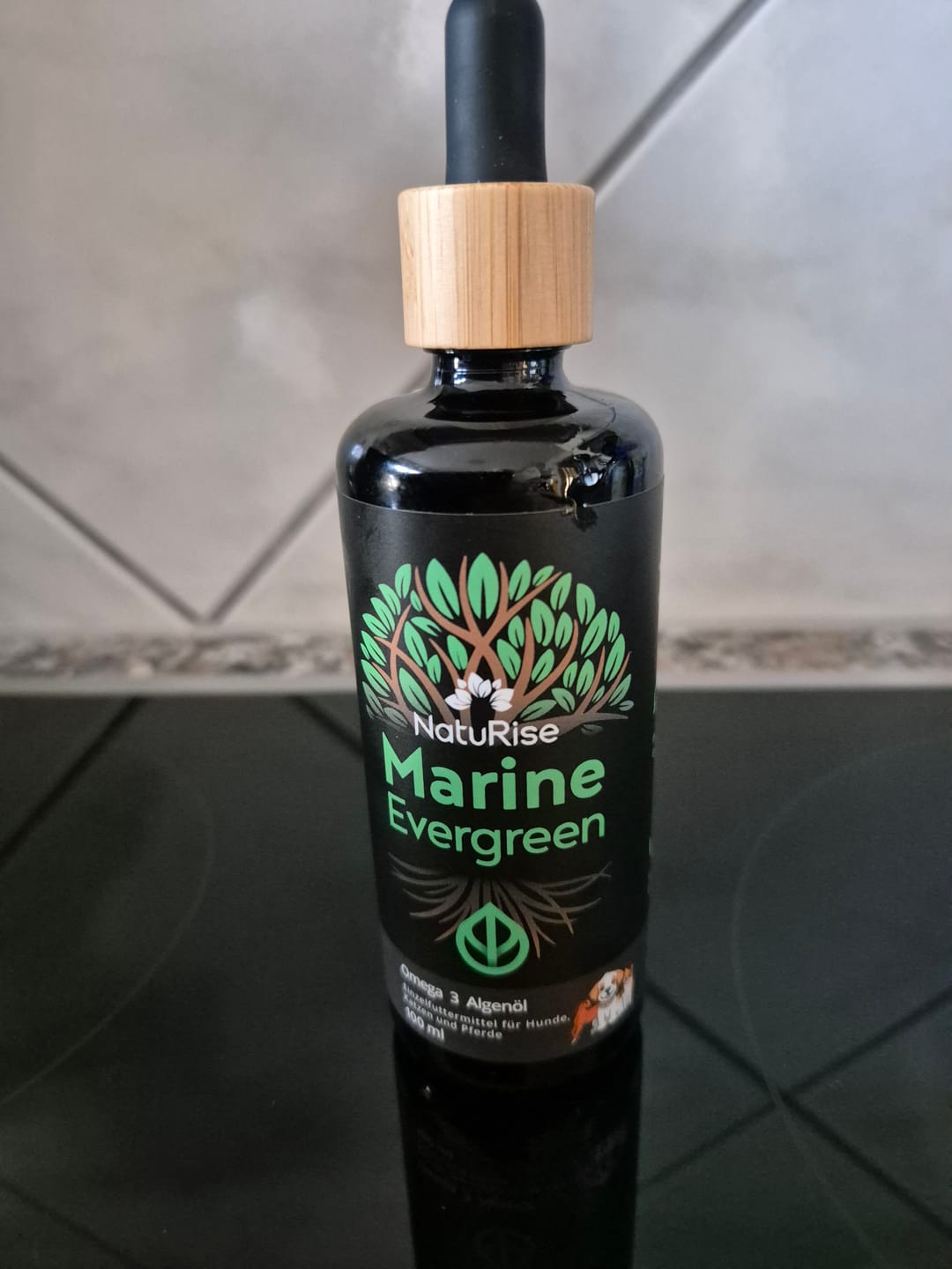 Customer photo review of Omega 3 Algenöl Haustiere