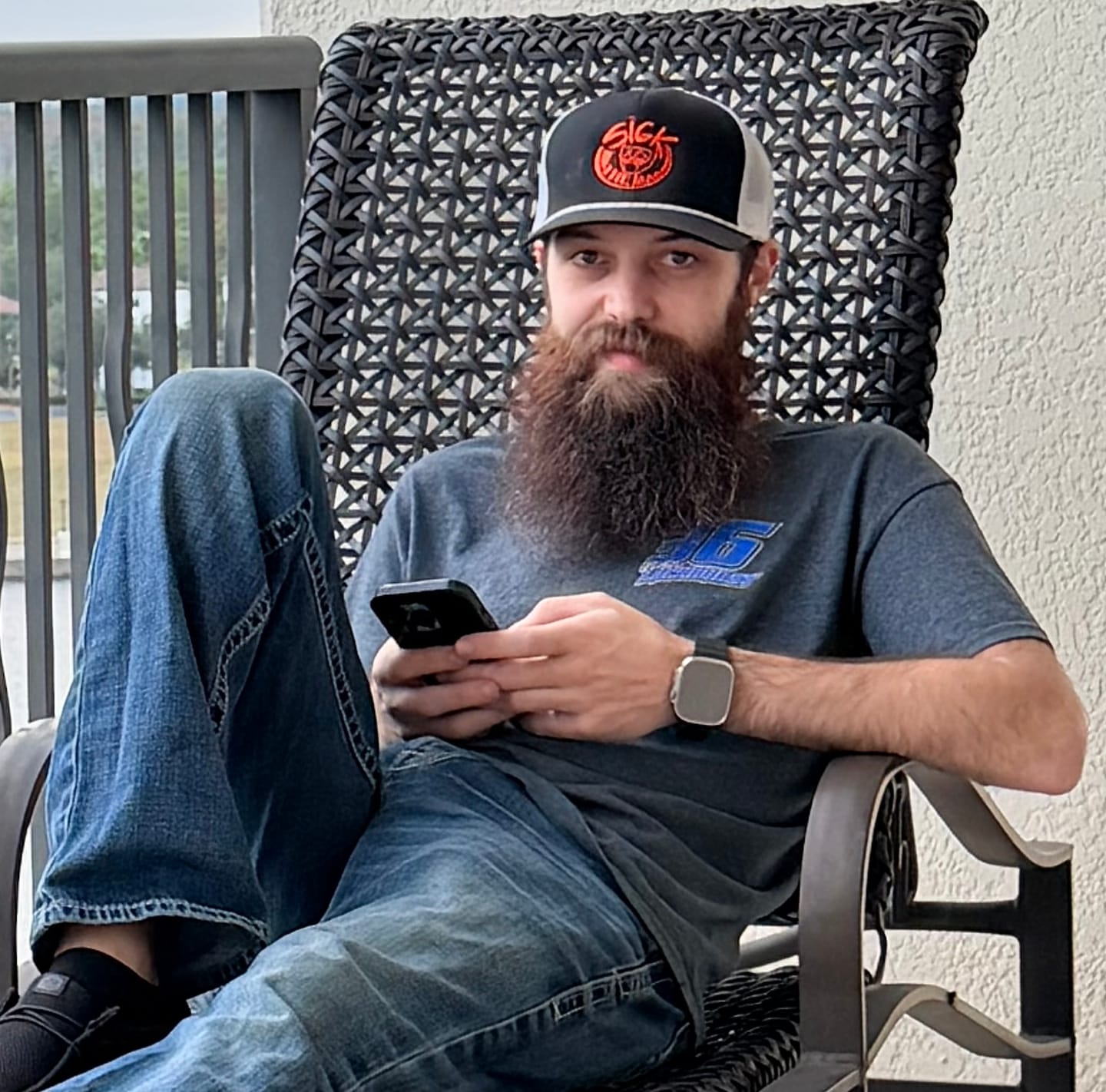 Customer photo review of 3 beard oil gift set (NEW)