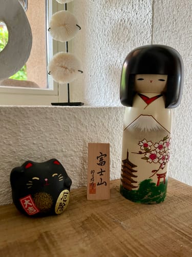 Customer photo review of Poupée Kokeshi Mont Fuji