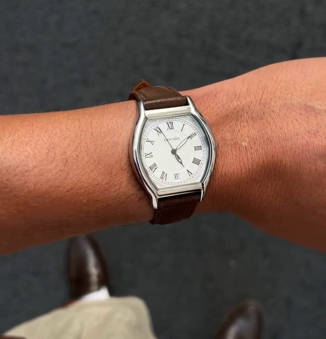 Customer photo review of Caratello Steel Quartz