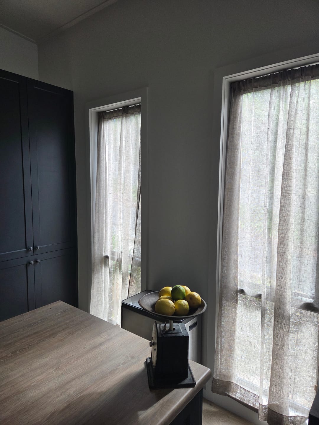 Customer photo review of Linen Cushion Cover with Ties
