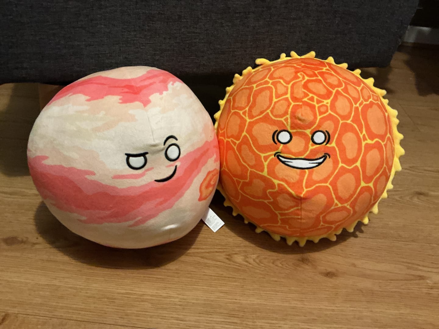 Customer photo review of The SolarBalls Sun Plush