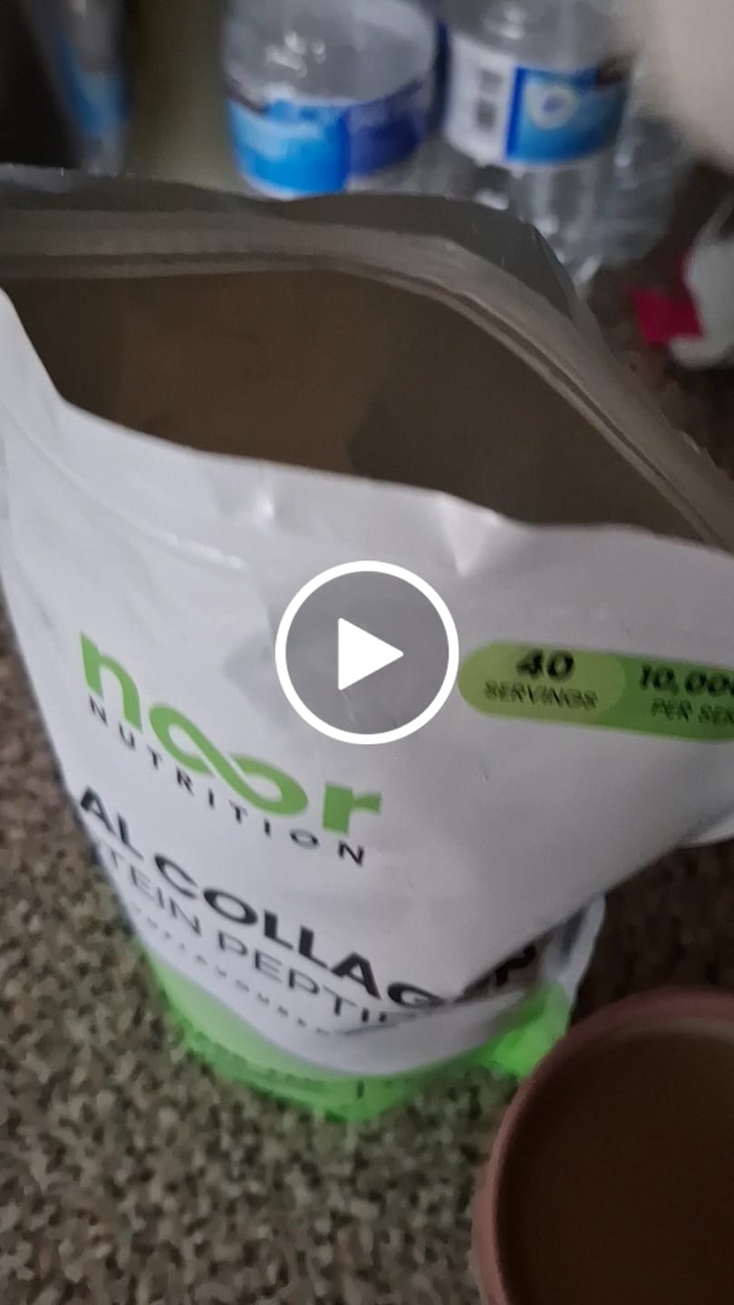 Customer video review of Halal Collagen Powder