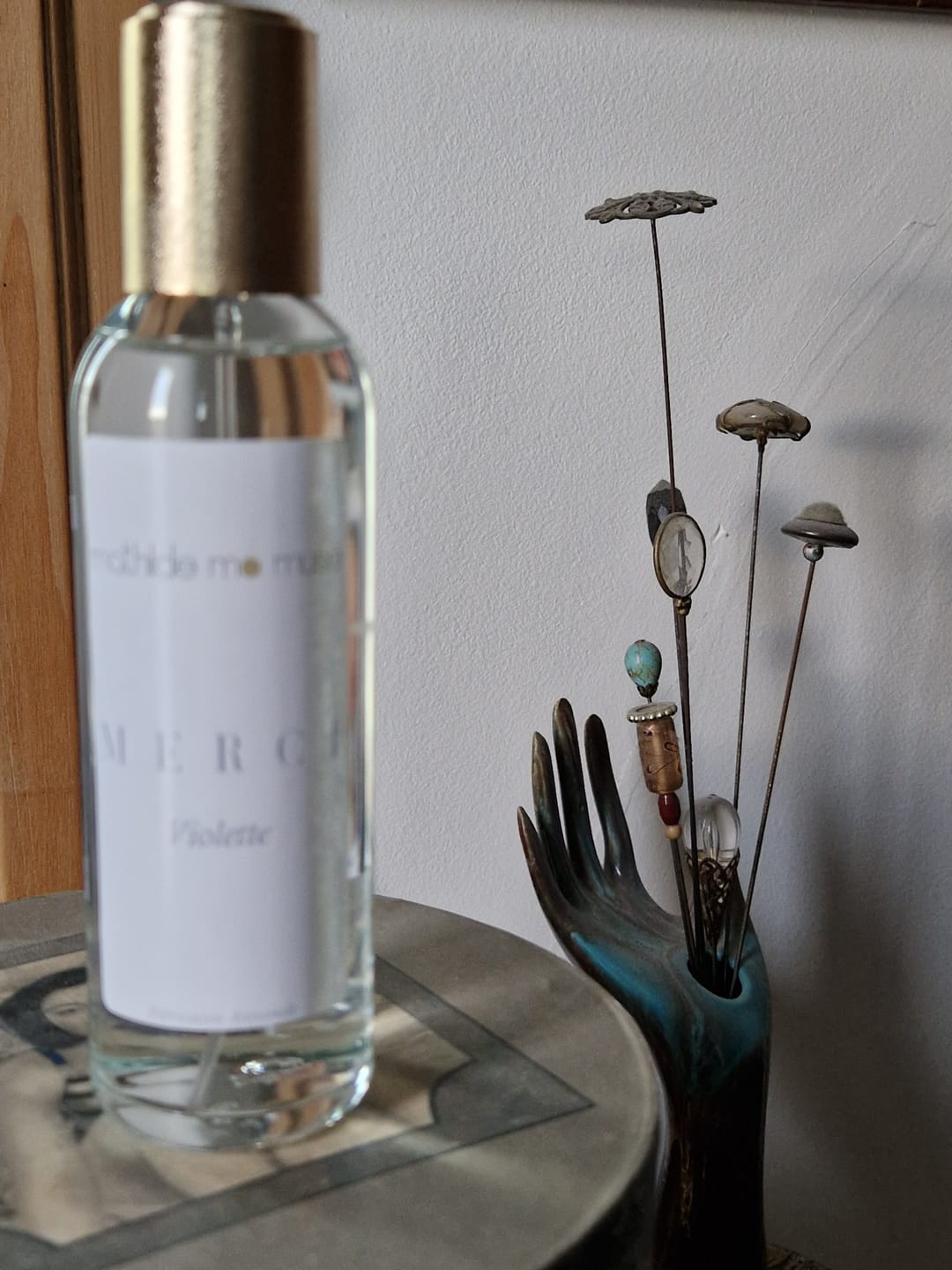 Customer photo review of Parfum et bougie "Merci" - Violette
