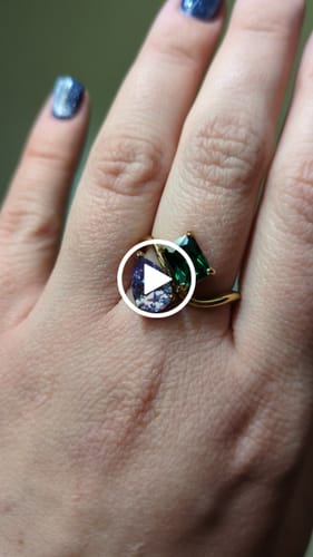 Customer video review of Navae Birthstone Ring